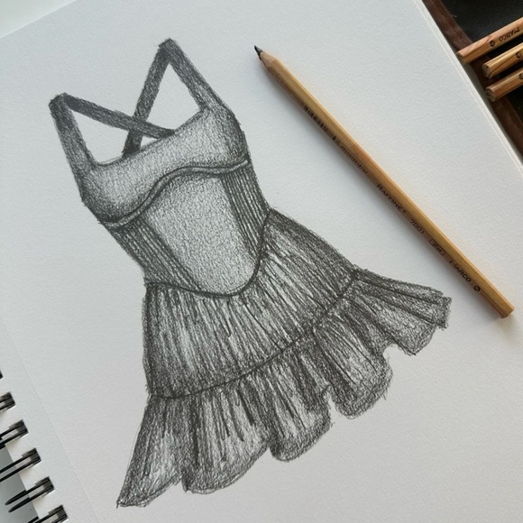 NWT Corset Pirouette Dress in Lilac (XS) - Picture 6 of 6